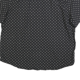 LEVI'S Mens Black & White Cotton Blend Printed Shirt 2XL Short Sleeve Casual