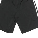 ADIDAS Mens Black Casual Shorts M W26 Polyester Sportswear
