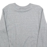 PUMA Mens Grey Crew Neck Pullover Sweatshirt M Cotton Blend Casual