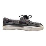 SPERRY Boat Shoes Grey Synthetic Mens UK 8