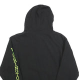 DC Mens Black Hoodie S Washington DC Cotton Blend Pullover Hooded Sweatshirt