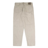 WRANGLER Mens Jeans Beige Regular Straight Denim Light W30 L34 Classic Fit Zip