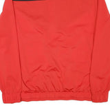 PUMA Mens Red Black & White Zip Up Jacket XL Polyester Blend Colourblock