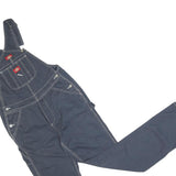 DICKIES Mens Blue Cotton Dungarees Regular Fit Workwear S W32 L31 Durable