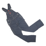 DICKIES Mens Blue Cotton Dungarees Regular Fit Workwear S W32 L31 Durable