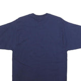 PRO PLAYER Mens Blue Troy Aikman Graphic T-Shirt M Short Sleeve Crew Neck