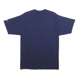 PRO PLAYER Mens Blue Troy Aikman Graphic T-Shirt M Short Sleeve Crew Neck
