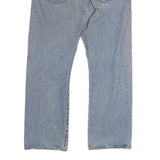 LEVI'S 501 Mens Jeans Blue Regular Straight Denim Medium W36 L30 Classic Fit Zip