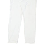 LAUREN RALPH LAUREN Womens White Regular Denim Straight Jeans W34 L29 Stylish
