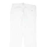 LAUREN RALPH LAUREN Womens White Regular Denim Straight Jeans W34 L29 Stylish