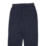 FILA Mens Joggers Blue M W28 L28 Cotton Blend Relaxed Straight Fit Casual
