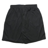 REEBOK Mens Black & Blue Sports Casual Shorts L W30 Mesh Polyester