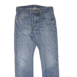 LEVI'S 501 Mens Jeans Blue Regular Straight Denim Medium W31 L30 Classic Button