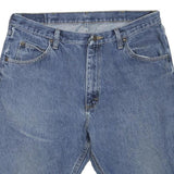 WRANGLER Mens Blue Denim Casual Shorts L W36 Classic Fit Cotton Blend