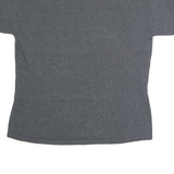 JERZEES Mens Grey Purdue Boilers Graphic T-Shirt L Short Sleeve Crew Neck