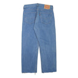 LEVI'S Mens Blue Regular Fit Straight Denim Jeans W30 L26 Classic Cotton Blend