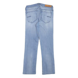 MELTIN POT Womens Jeans Blue Slim Straight Denim Light W26 L24 Stylish Design