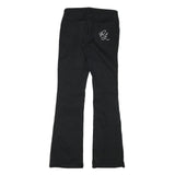 RALPH LAUREN POLO JEANS COMPANY Womens Cotton Blend Black Regular Flared