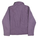 JACK WOLFSKIN Womens Purple Softshell Jacket M Polyester Blend Zip Outdoor Wear