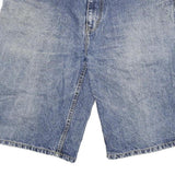 U.S. POLO ASSN Mens Denim Blue Casual Shorts 2XL W36 Cotton Blend