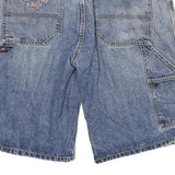 U.S. POLO ASSN Mens Denim Blue Casual Shorts 2XL W36 Cotton Blend