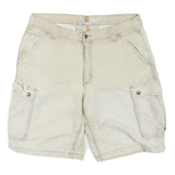 CARHARTT Mens Shorts Beige Cargo Relaxed Fit L W36 Utility Workwear