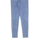 LEVI'S Womens Jeans Blue Slim Skinny Denim Light W27 L30 Zip Cotton Blend