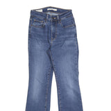 LEVI'S 725 BIG E Womens Slim Denim Bootcut Medium Wash W24 L28 Stretch Cotton