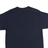 Mens Navy Blue Cotton Graphic T-Shirt M Short Sleeve Crew Neck Southeastern Golf