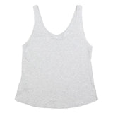 PUMA Womens Grey Sleeveless Top Scoop Neck Logo UK 8 Cotton Blend Casual