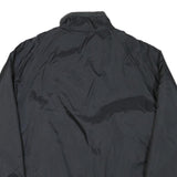 Womens Black Plain Button Jacket L Polyester Blend Regular Fit Casual Outerwear