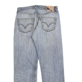 LEVI'S 501 Mens Jeans Blue Regular Straight Denim Medium W30 L30 Button Closure
