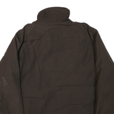 WOOLRICH Mens Brown Polyester Blend Zip Jacket XL Casual Outdoor Classic