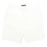 TOMMY HILFIGER Mens White Casual Shorts M W32 Cotton Blend Classic Fit