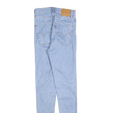 LEVI'S Womens Jeans Blue Slim Skinny Denim Light W26 L30 Classic Zip Closing