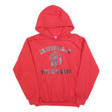GILDAN Mens Red Coatesville Red Raiders Pullover Hoodie S Printed Graphic