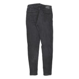 LEVI'S 535 Womens Slim Black Denim Dark W27 L30 Stretch Skinny Jeans