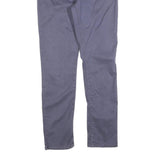 LEVI'S Womens Cotton Blend Blue Slim Skinny Trousers W29 L30 Stylish Comfortable