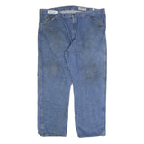 DICKIES Mens Jeans Blue Relaxed Straight Denim Medium W44 L30 Durable Workwear