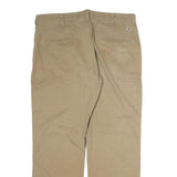 CARHARTT Mens Beige Regular Fit Straight Leg Cotton Trousers W38 L30 Workwear