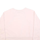 NIKE Womens Pink 2XL Crew Neck Sweatshirt Cotton Blend Pullover Casual Wear