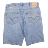 LEVI'S Mens Denim Blue Casual Shorts XL W38 Classic Cotton Blend Comfort