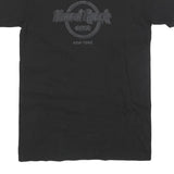 HARD ROCK CAFE Womens Black New York Graphic T-Shirt S Short Sleeve Crew Neck