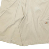DICKIES Mens Shorts Beige XL W38 Cotton Blend Casual Plain Workwear