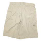 DICKIES Mens Shorts Beige XL W38 Cotton Blend Casual Plain Workwear