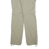 COLUMBIA Womens Polyester Blend Beige Regular Fit Straight Trousers W32 L32