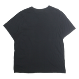 NIKE Mens Black & Yellow Graphic T-Shirt XL Short Sleeve Crew Neck Sportswear