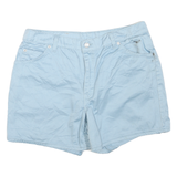 LEVI'S Womens Shorts Blue Casual Plain L W34 Cotton Blend Summer