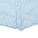 LEVI'S Womens Shorts Blue Casual Plain L W34 Cotton Blend Summer