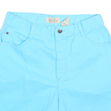 ST JOHNS BAY Womens Shorts Blue Casual M W30 Cotton Summer Wear